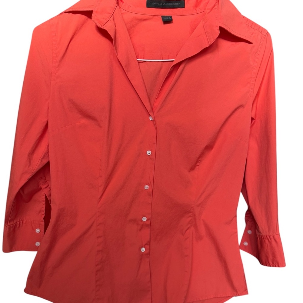 EXRESS Button-Up Women's Top